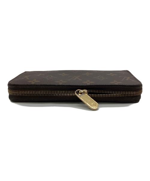 LOUIS VUITTON（ルイ ヴィトン）LOUIS VUITTON (ルイ ヴィトン) モノグラムフューシャ ジッピーウォレット ブラウンの古着・服飾アイテム