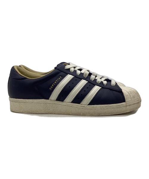 adidas（アディダス）adidas (アディダス) TANY (タニー) SUPERSTAR 80s TANY（スーパースター 80s タニー） ネイビー サイズ:23.5㎝の古着・服飾アイテム