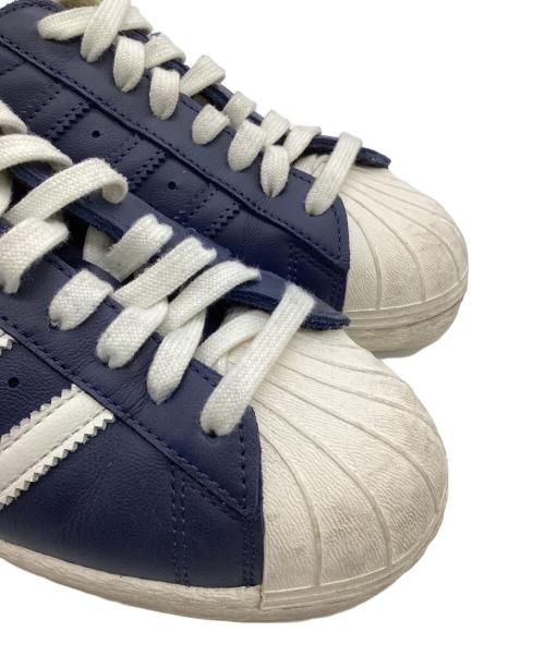 adidas（アディダス）adidas (アディダス) TANY (タニー) SUPERSTAR 80s TANY（スーパースター 80s タニー） ネイビー サイズ:23.5㎝の古着・服飾アイテム