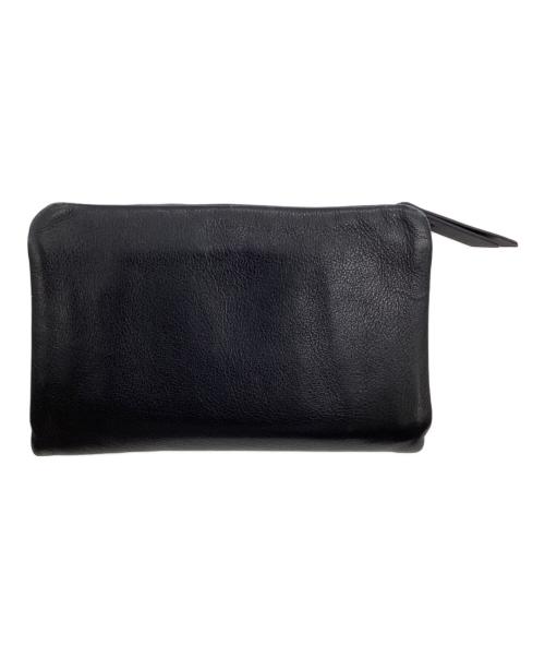 LANVIN COLLECTION（ランバンコレクション）LANVIN COLLECTION (ランバンコレクション) 2つ折り財布 ブラックの古着・服飾アイテム