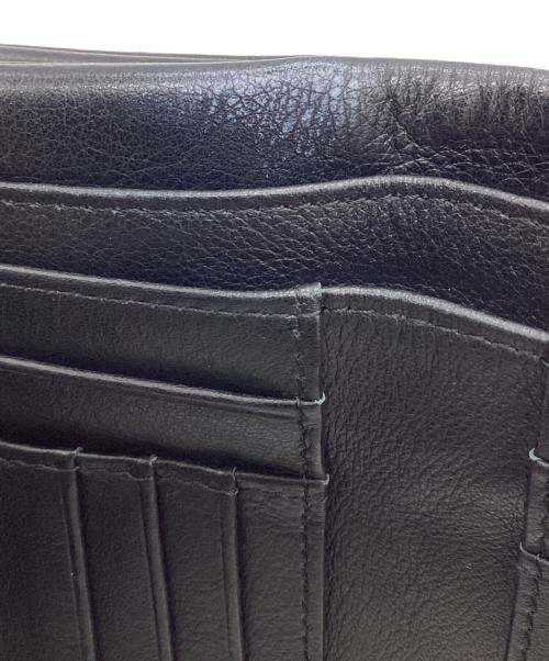 LANVIN COLLECTION（ランバンコレクション）LANVIN COLLECTION (ランバンコレクション) 2つ折り財布 ブラックの古着・服飾アイテム