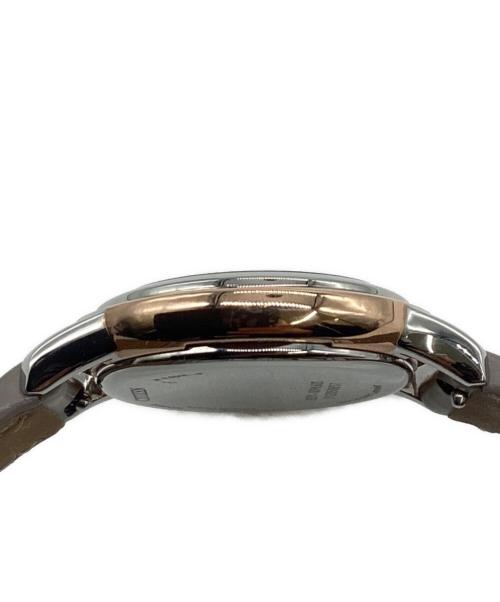 CITIZEN L（シチズンエル）CITIZEN L (シチズンエル) 光発電エコ・ドライブ  ROUND Collection（ラウンド コレクション）腕時計 グレー×ゴールドの古着・服飾アイテム