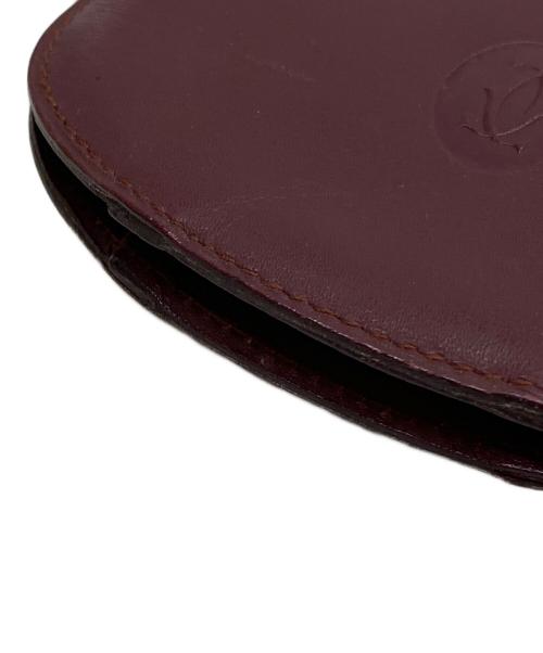 Cartier（カルティエ）Cartier (カルティエ) がま口 コインケース レッドの古着・服飾アイテム