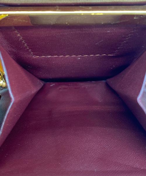 Cartier（カルティエ）Cartier (カルティエ) がま口 コインケース レッドの古着・服飾アイテム