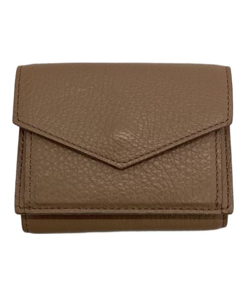 Myweakness（マイウィークネス）Myweakness (マイウィークネス) Gil コンパクトウォレット ベージュの古着・服飾アイテム