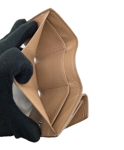 Myweakness（マイウィークネス）Myweakness (マイウィークネス) Gil コンパクトウォレット ベージュの古着・服飾アイテム