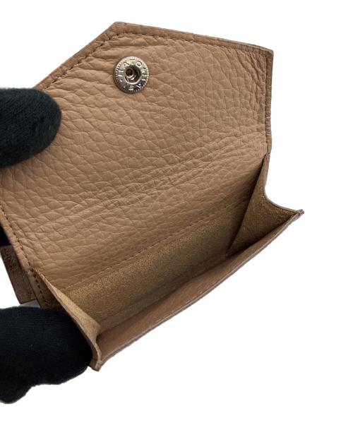 Myweakness（マイウィークネス）Myweakness (マイウィークネス) Gil コンパクトウォレット ベージュの古着・服飾アイテム