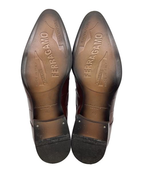 Salvatore Ferragamo（サルヴァトーレ フェラガモ）Salvatore Ferragamo (サルヴァトーレ フェラガモ) ビジネスシューズ ブラウン サイズ:40の古着・服飾アイテム