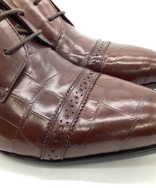 Salvatore Ferragamo（サルヴァトーレ フェラガモ）Salvatore Ferragamo (サルヴァトーレ フェラガモ) ビジネスシューズ ブラウン サイズ:40の古着・服飾アイテム