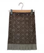 PLEATS PLEASEプリーツプリーズ）の古着「プリーツスカート」｜グレー