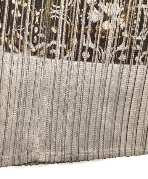 PLEATS PLEASE（プリーツプリーズ）PLEATS PLEASE (プリーツプリーズ) プリーツスカート グレー サイズ:4の古着・服飾アイテム