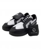 NIKE×PEACEMINUSONEナイキ×ピースマイナスワン）の古着「KWONDO1（クウォンド1）スニーカー」｜ホワイト×ブラック