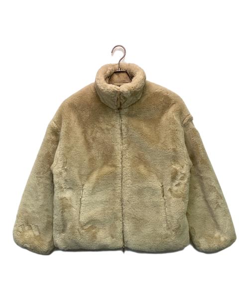 TATRAS（タトラス）TATRAS (タトラス) BARBRA（バルブラ）ファーブルゾン ベージュ サイズ:02の古着・服飾アイテム