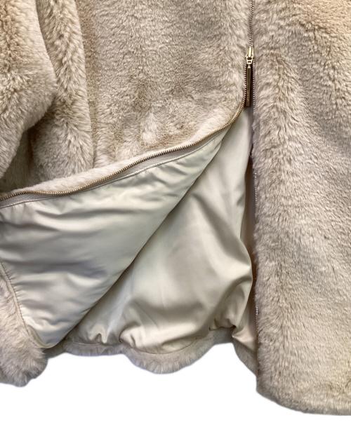 TATRAS（タトラス）TATRAS (タトラス) BARBRA（バルブラ）ファーブルゾン ベージュ サイズ:02の古着・服飾アイテム