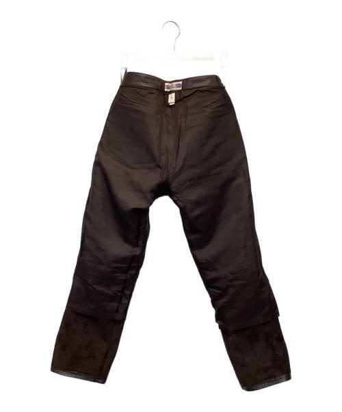 GAP（ギャップ）GAP (ギャップ) カウレザーパンツ ブラウン サイズ:29の古着・服飾アイテム
