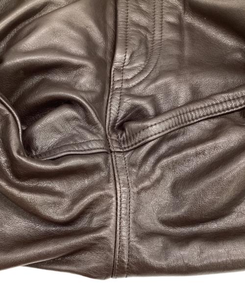 GAP（ギャップ）GAP (ギャップ) カウレザーパンツ ブラウン サイズ:29の古着・服飾アイテム