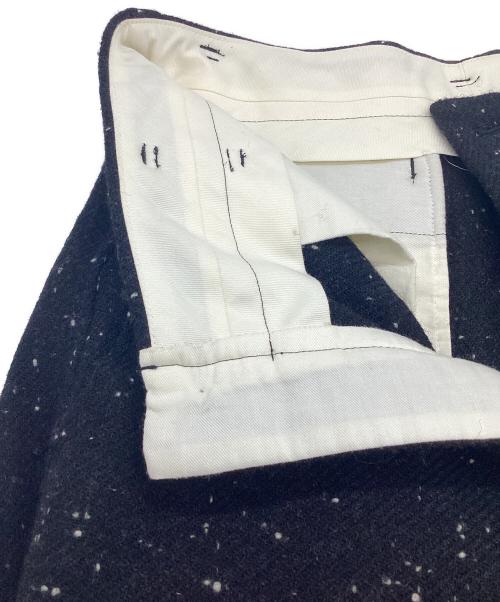 ROBE DE CHAMBRE COMME DES GARCONS（ローブドシャンブル コムデギャルソン）ROBE DE CHAMBRE COMME DES GARCONS (ローブドシャンブル コムデギャルソン) ウール パンツ ブラック サイズ:Mの古着・服飾アイテム