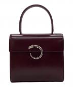 Cartierカルティエ）の古着「パンテール ハンドバッグ」｜ボルドー