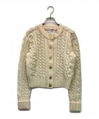 CHANEL BOUTIQUEシャネル ブティック）の古着「パールニットカーディガン」｜アイボリー
