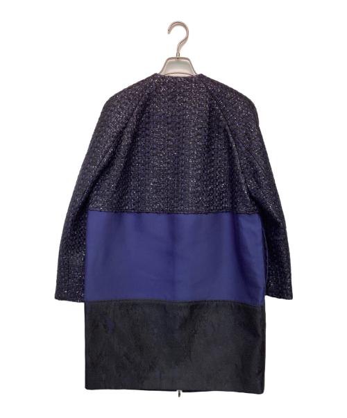 MONCLER GAMME ROUGE（モンクレール ガム ルージュ）MONCLER GAMME ROUGE (モンクレール ガム ルージュ) MARIEL GIACCONE（マリエル ジャッコーネ） ネイビーの古着・服飾アイテム