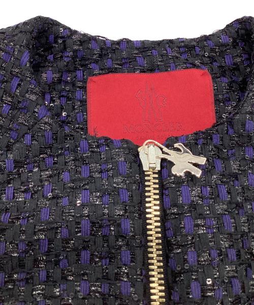 MONCLER GAMME ROUGE（モンクレール ガム ルージュ）MONCLER GAMME ROUGE (モンクレール ガム ルージュ) MARIEL GIACCONE（マリエル ジャッコーネ） ネイビーの古着・服飾アイテム