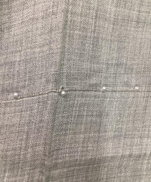 CHANEL（シャネル）CHANEL (シャネル) ストール グレーの古着・服飾アイテム