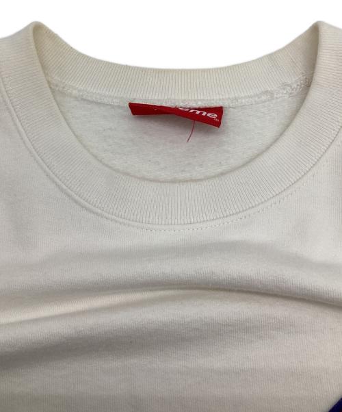 SUPREME（シュプリーム）SUPREME (シュプリーム) Big Arc Crewneck（ビッグ アーチ クルーネック）スウェット アイボリー サイズ:Mの古着・服飾アイテム
