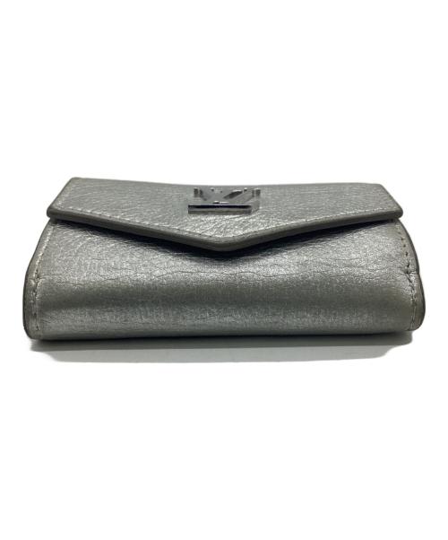 LOUIS VUITTON（ルイ ヴィトン）LOUIS VUITTON (ルイ ヴィトン) ポルトフォイユ・ロックミニ 3つ折り財布 シルバーの古着・服飾アイテム