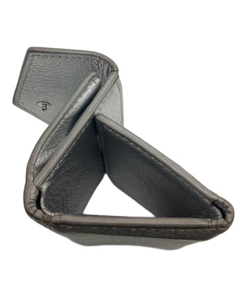LOUIS VUITTON（ルイ ヴィトン）LOUIS VUITTON (ルイ ヴィトン) ポルトフォイユ・ロックミニ 3つ折り財布 シルバーの古着・服飾アイテム