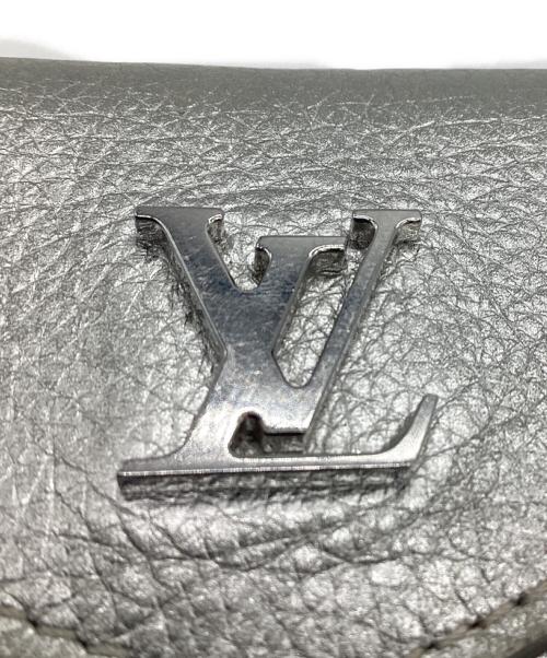 LOUIS VUITTON（ルイ ヴィトン）LOUIS VUITTON (ルイ ヴィトン) ポルトフォイユ・ロックミニ 3つ折り財布 シルバーの古着・服飾アイテム