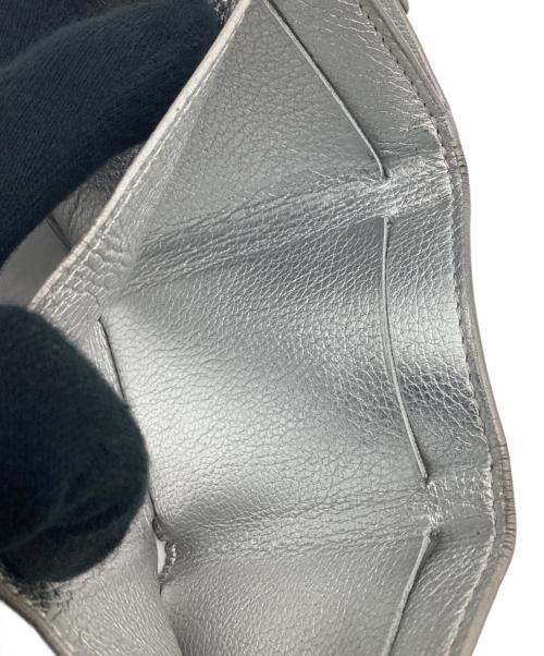 LOUIS VUITTON（ルイ ヴィトン）LOUIS VUITTON (ルイ ヴィトン) ポルトフォイユ・ロックミニ 3つ折り財布 シルバーの古着・服飾アイテム