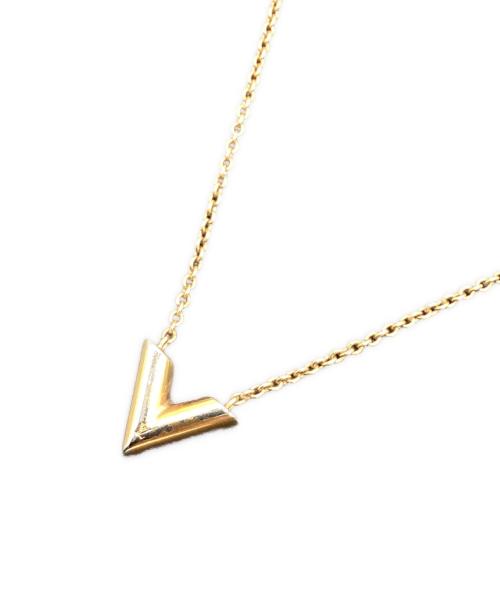 LOUIS VUITTON（ルイ ヴィトン）LOUIS VUITTON (ルイ ヴィトン) エッセンシャルV ネックレス ゴールドの古着・服飾アイテム