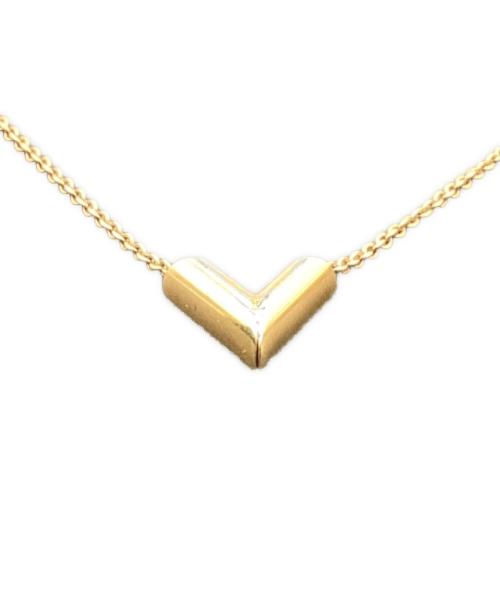 LOUIS VUITTON（ルイ ヴィトン）LOUIS VUITTON (ルイ ヴィトン) エッセンシャルV ネックレス ゴールドの古着・服飾アイテム