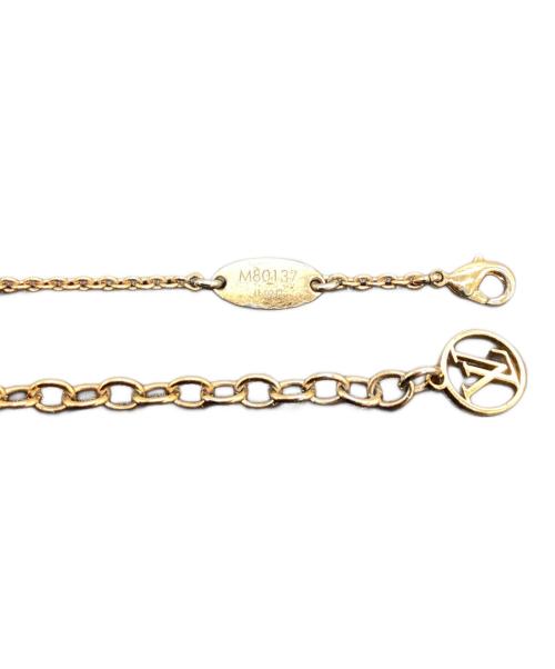 LOUIS VUITTON（ルイ ヴィトン）LOUIS VUITTON (ルイ ヴィトン) エッセンシャルV ネックレス ゴールドの古着・服飾アイテム