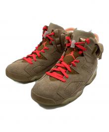 NIKE×Travis Scott（ナイキ×トラヴィススコット）の古着「AIR JORDAN 6 RETRO SP  "British Khaki"（エアジョーダン 6 レトロ スぺシャル “ブリティッシュ カーキ”）」｜カーキ