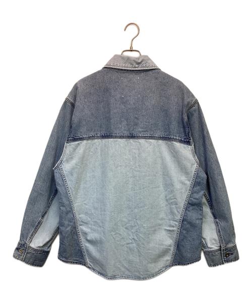 FRAY ID（フレイ アイディー）FRAY ID (フレイ アイディー) upper hights (アッパーハイツ) THE TIBBY（ティビー）デニムジャケット インディゴ サイズ:Fの古着・服飾アイテム