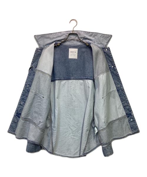 FRAY ID（フレイ アイディー）FRAY ID (フレイ アイディー) upper hights (アッパーハイツ) THE TIBBY（ティビー）デニムジャケット インディゴ サイズ:Fの古着・服飾アイテム