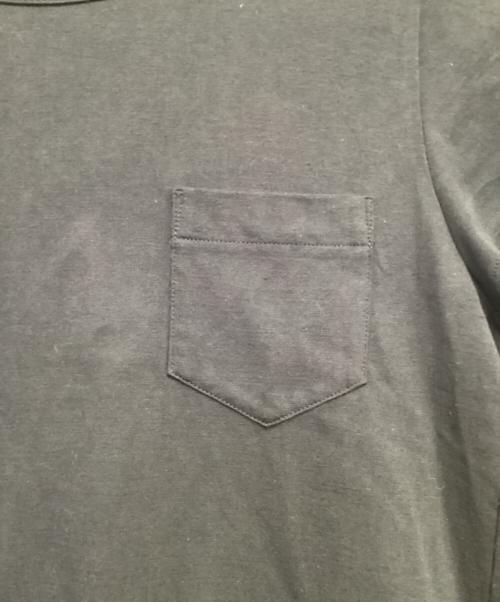 PENDLETON（ペンドルトン）PENDLETON (ペンドルトン) sacai (サカイ) バックプリーツ半袖カットソー ネイビー×ブルー サイズ:4の古着・服飾アイテム