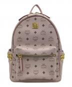 MCMエムシーエム）の古着「ヴィセトス バックパック」｜パウダーピンク