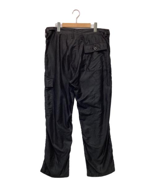 Graphpaper（グラフペーパー）Graphpaper (グラフペーパー) cotton linen moleskin fatigue pants（コットン リネン モールスキン ファティーグ パンツ） ブラック サイズ:2の古着・服飾アイテム