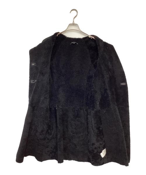 theory（セオリー）theory (セオリー) GILIA NATRINA ムートンコート ブラック サイズ:Sの古着・服飾アイテム