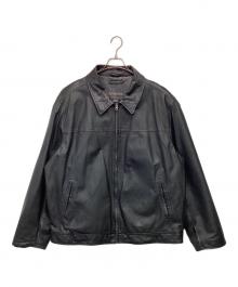 ST JOHN'S BAY（セントジョンズベイ）の古着「レザージャケット」｜ブラック