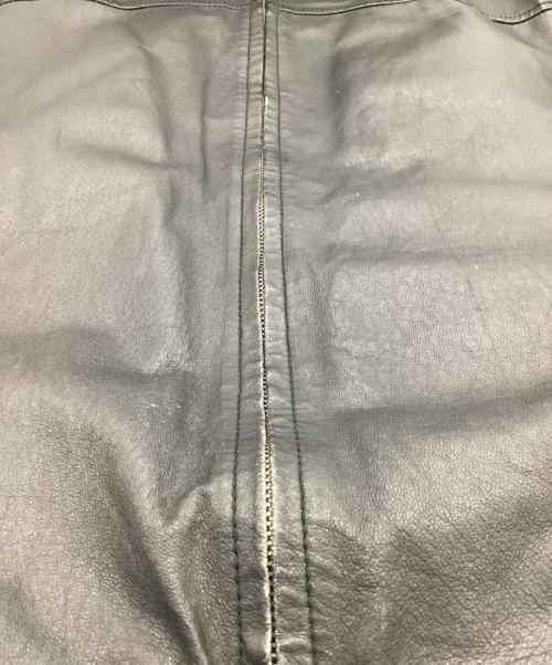 ST JOHN'S BAY（セントジョンズベイ）ST JOHN'S BAY (セントジョンズベイ) レザージャケット ブラック サイズ:XXLの古着・服飾アイテム