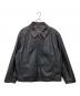 ST JOHN'S BAY（セントジョンズベイ）の古着「レザージャケット」｜ブラック