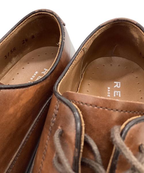 REGAL（リーガル）REGAL (リーガル) ストレートチップ ブラウン サイズ:24ａの古着・服飾アイテム