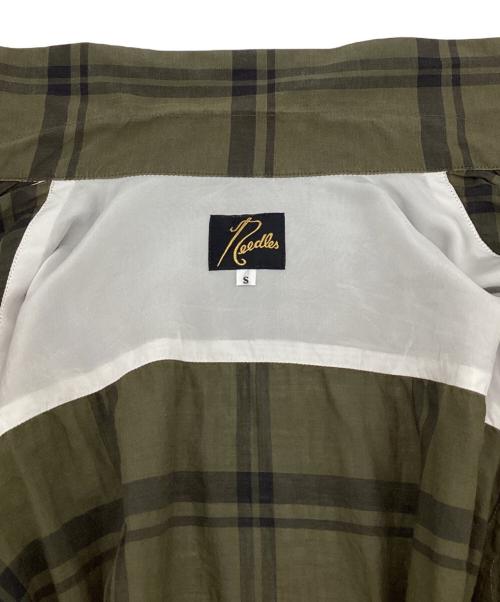Needles（ニードルズ）Needles (ニードルズ) C.O.B. One-Up Shirt（C.O.B.ワンアップ シャツ） グリーン サイズ:Sの古着・服飾アイテム