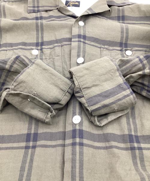 Needles（ニードルズ）Needles (ニードルズ) C.O.B. One-Up Shirt（C.O.B.ワンアップ シャツ） グリーン サイズ:Sの古着・服飾アイテム