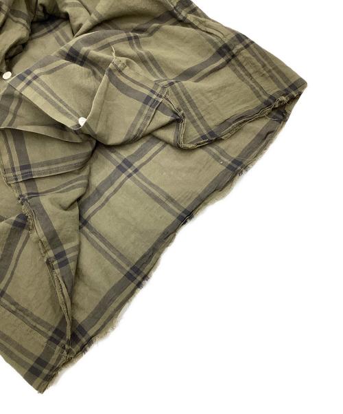 Needles（ニードルズ）Needles (ニードルズ) C.O.B. One-Up Shirt（C.O.B.ワンアップ シャツ） グリーン サイズ:Sの古着・服飾アイテム