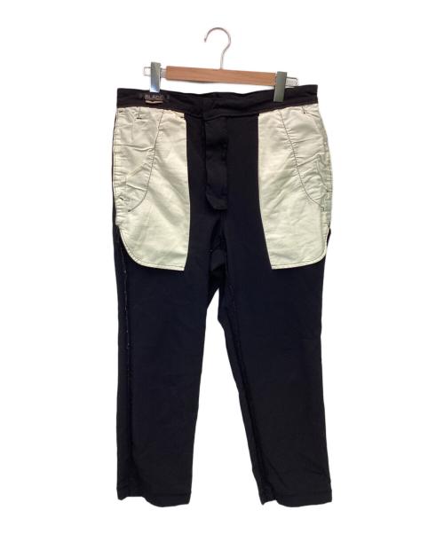 BLACK COMME des GARCONS（ブラックコムデギャルソン）BLACK COMME des GARCONS (ブラックコムデギャルソン) パンツ ブラック サイズ:ＸＬの古着・服飾アイテム