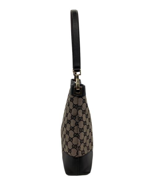 GUCCI（グッチ）GUCCI (グッチ) GGキャンバス ショルダーバッグ ベージュの古着・服飾アイテム